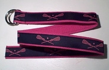 Pink Lacrosse Belt